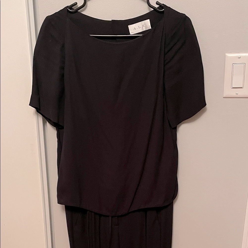 A.L.C. Classic Black Jumpsuit in black size 6